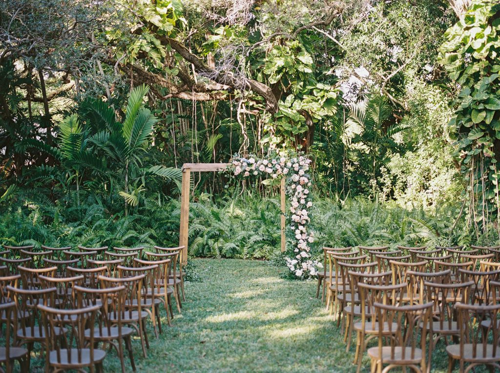 outdoor wedding in miami