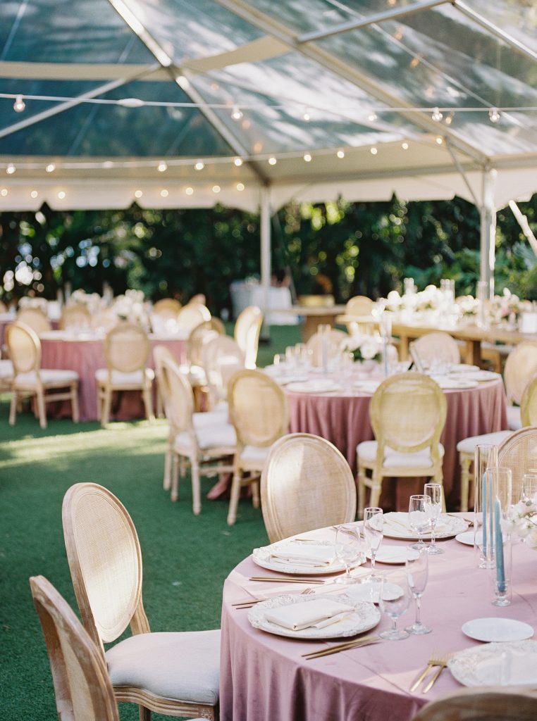 wedding reception at villa woodbine