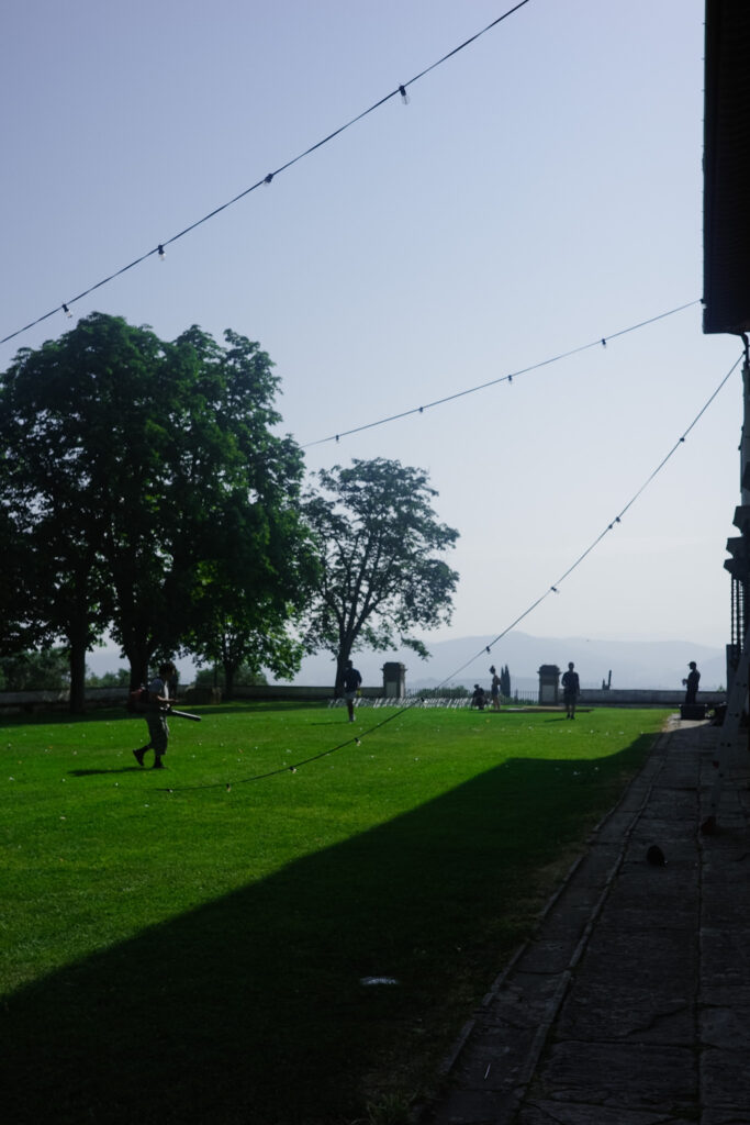 villa corsini grand lawn