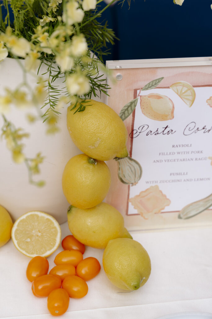 italian welcome party rooftop