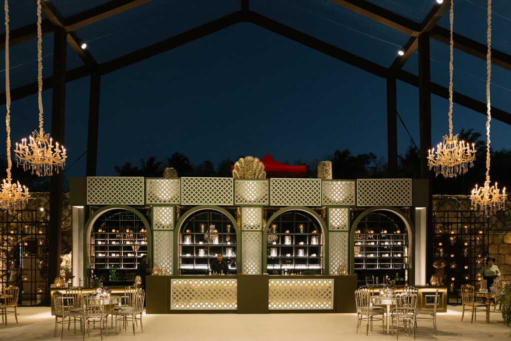 luxury wedding bar casa de campo