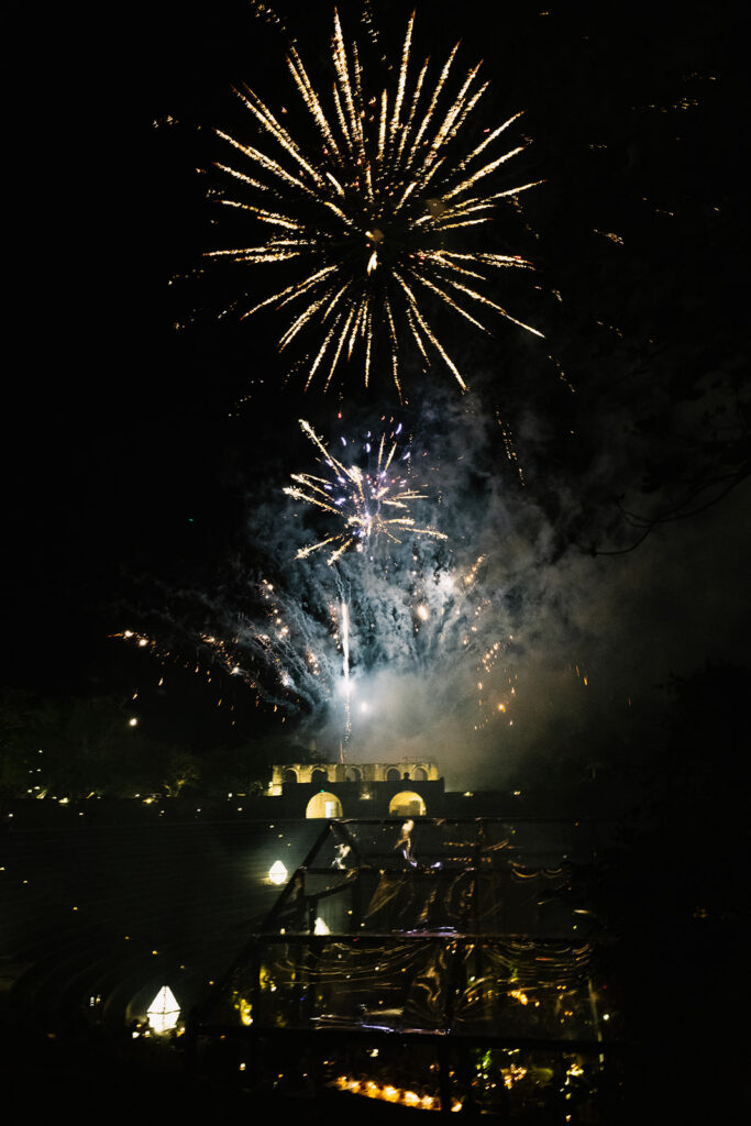 altos de chavon fireworks
