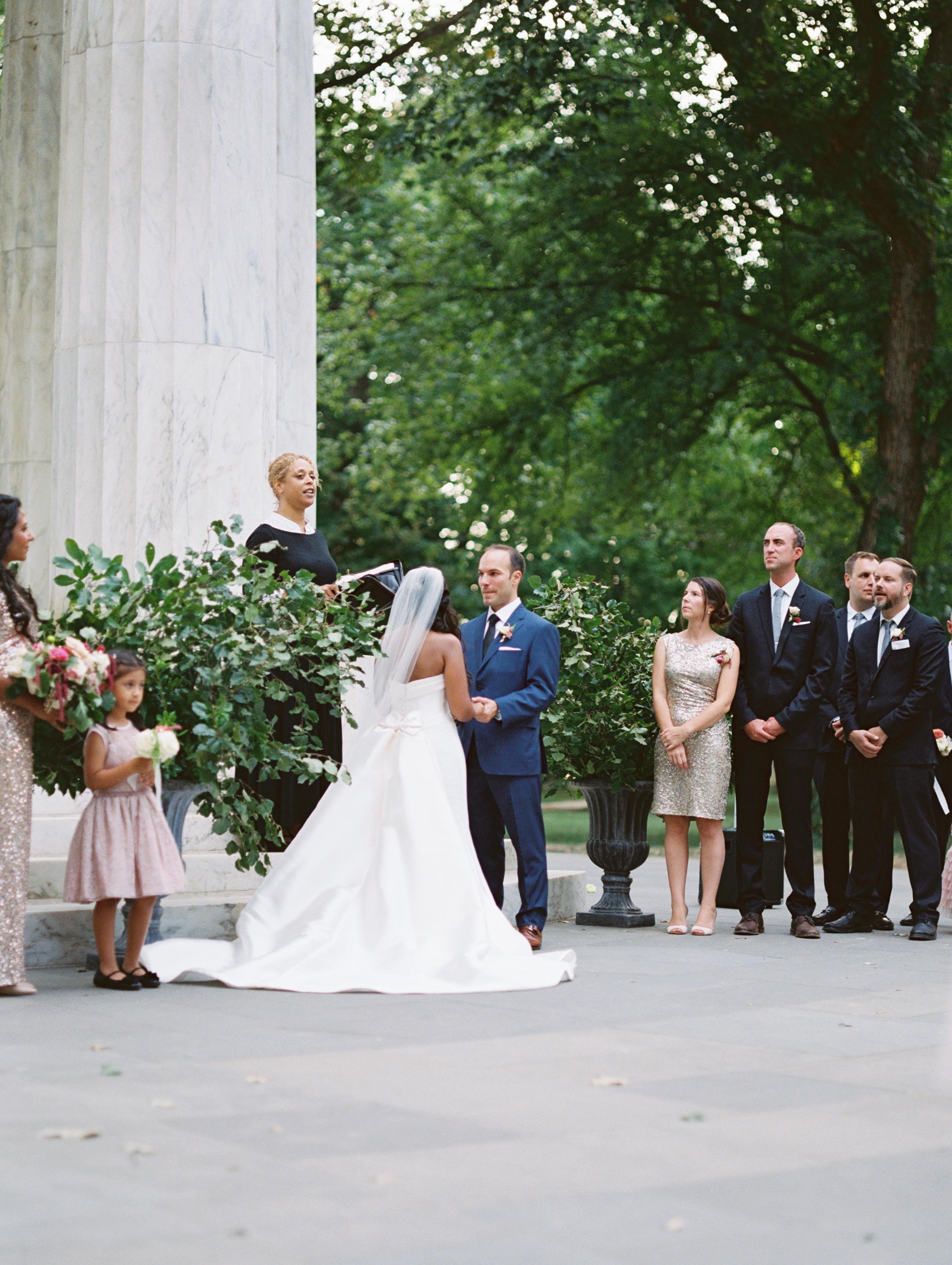 dc war memorial wedding