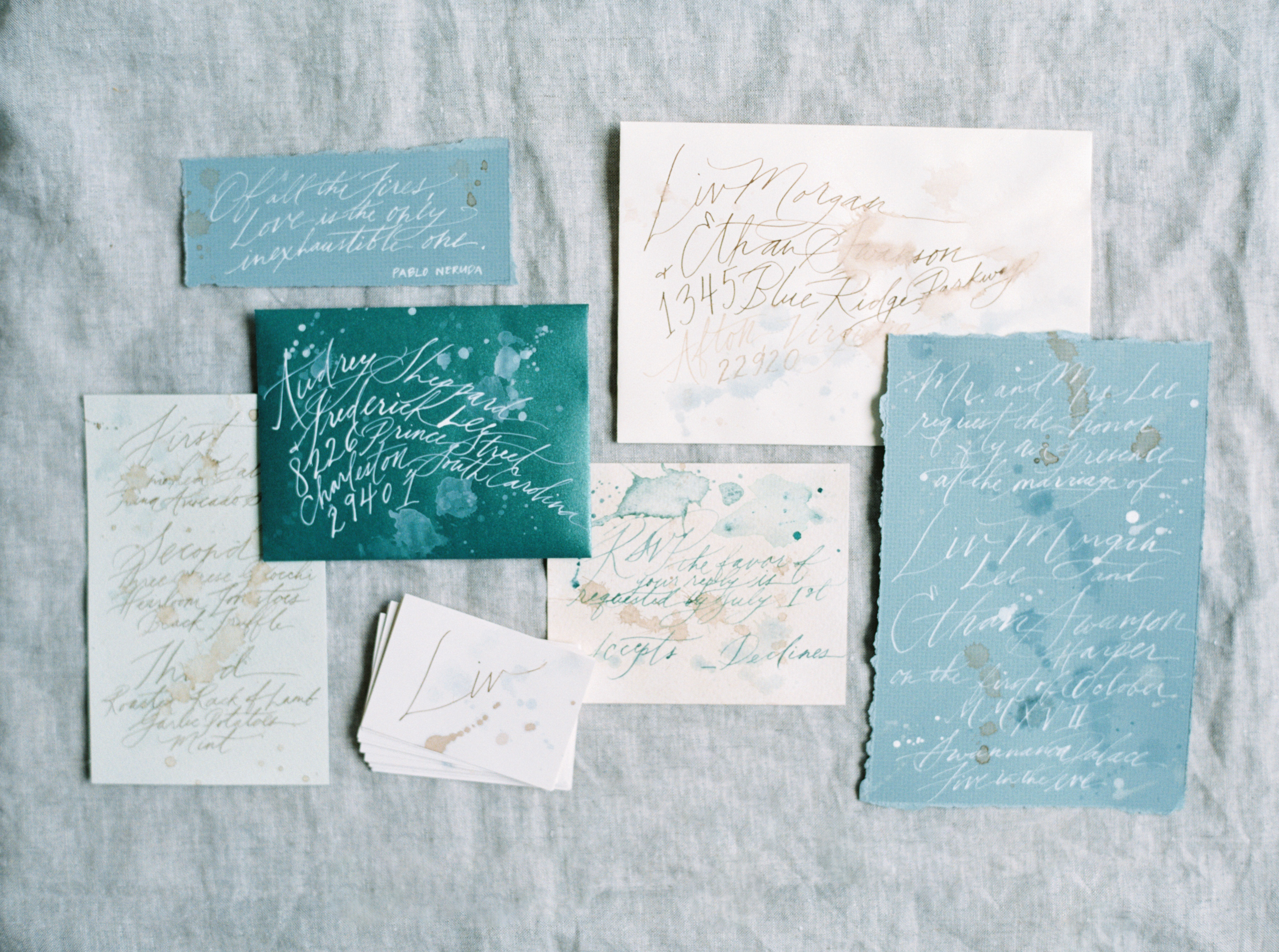 quill and co calligraphy