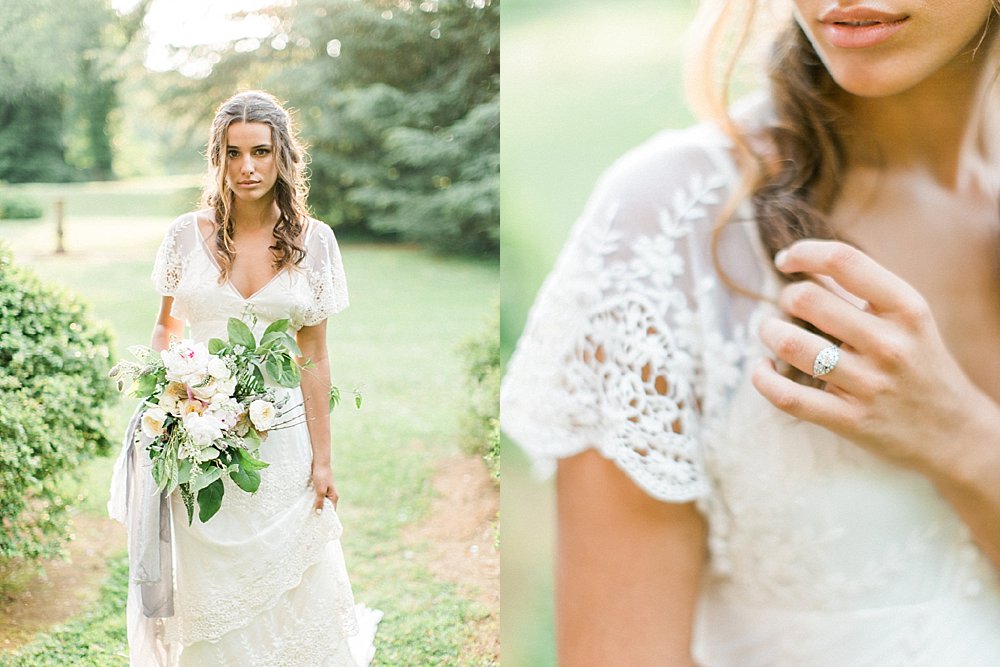 trumpet and horn vintage ring