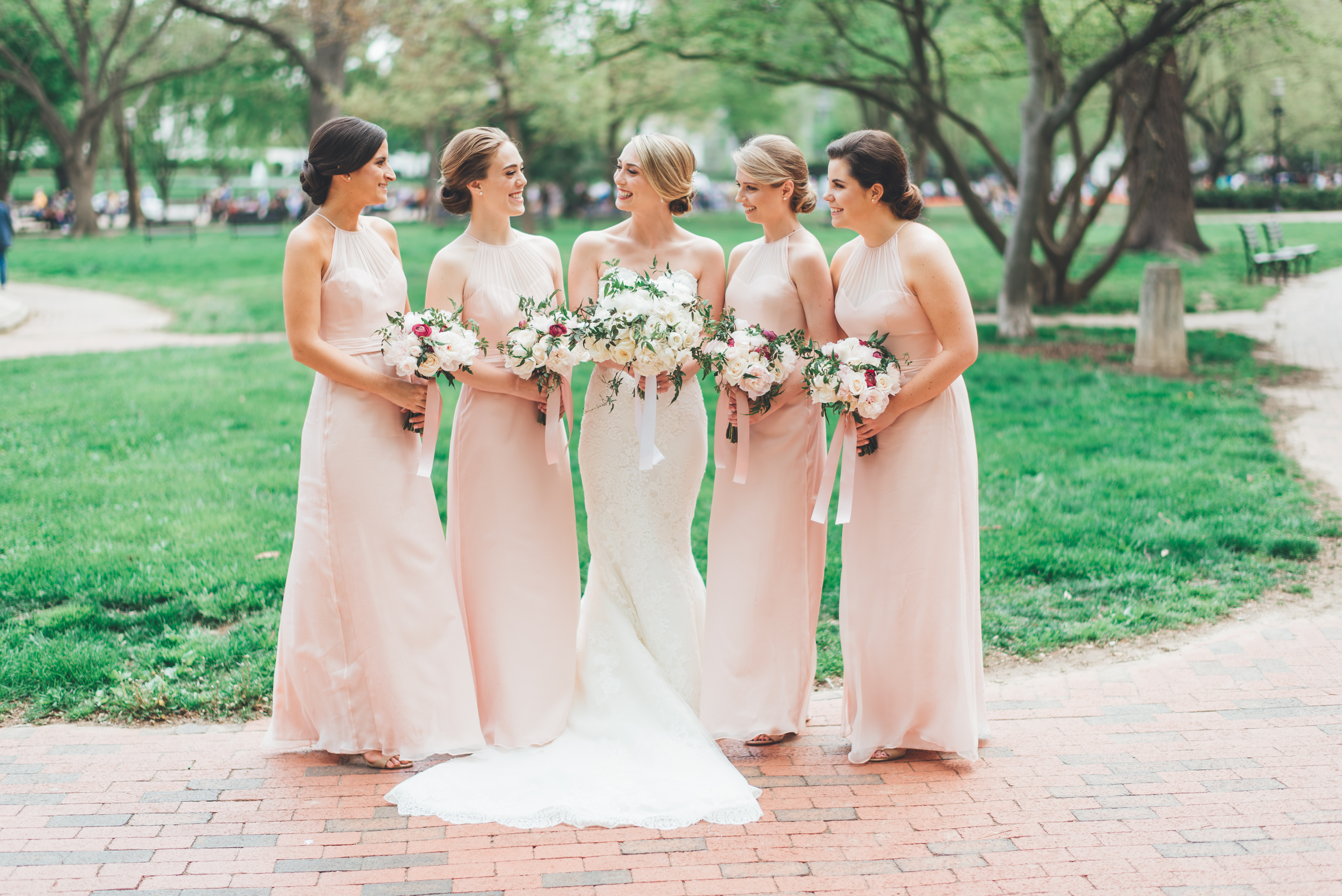 bridal party portraits