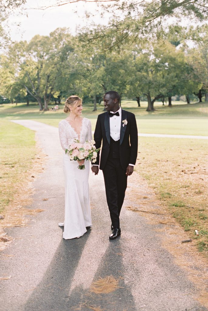 bride and groom portraits at Bretton woods