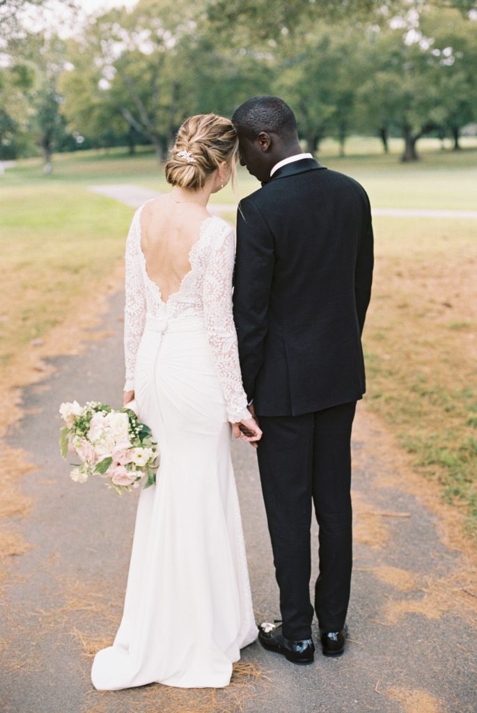 bride and groom portraits at Bretton woods Claire duran