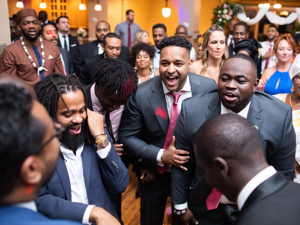 wedding reception at Bretton woods