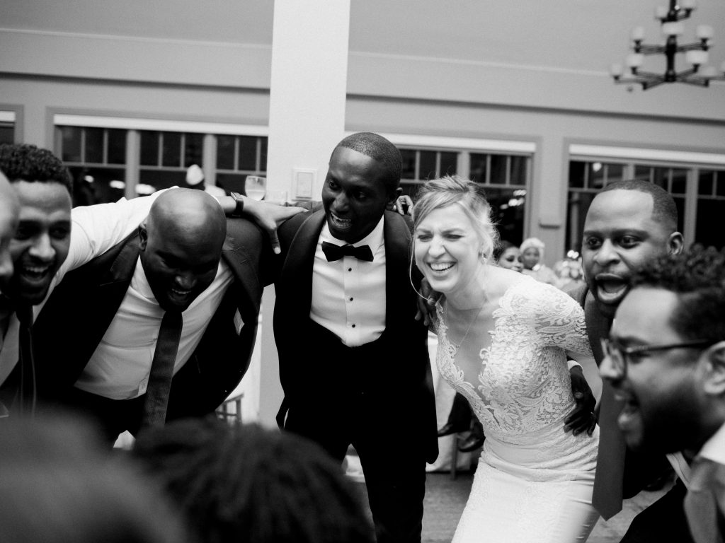 wedding reception at Bretton woods