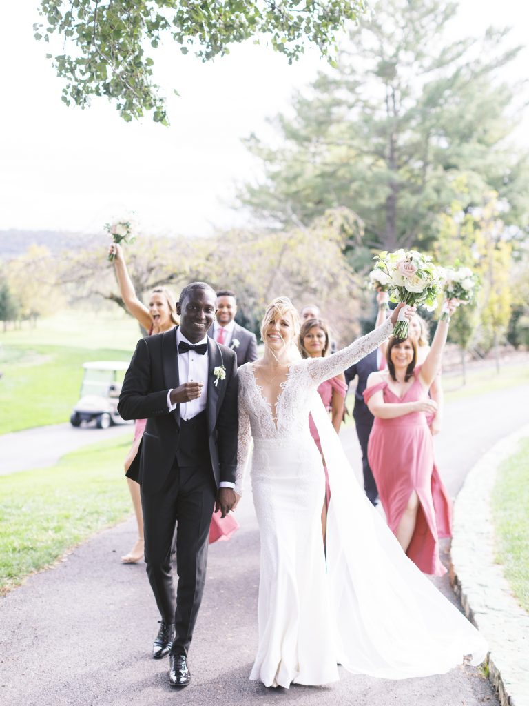 bridal party photo Bretton Woods