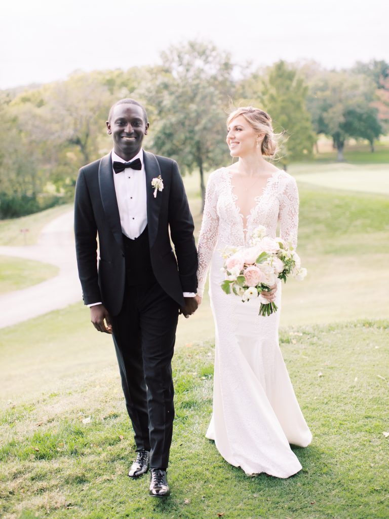 bride and groom portraits at Bretton woods