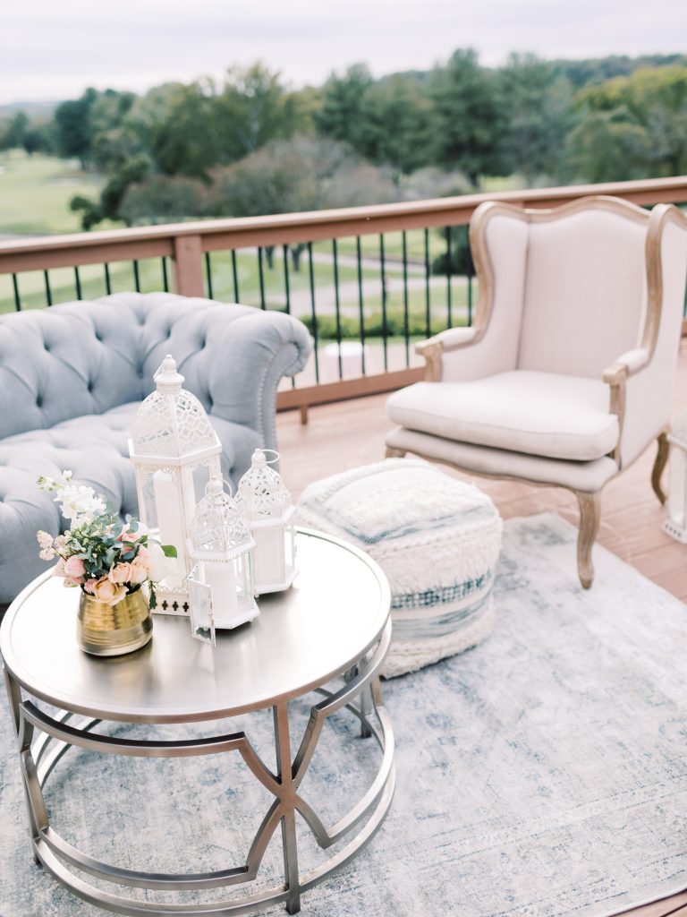 lounge furniture for cocktail hour from select event group