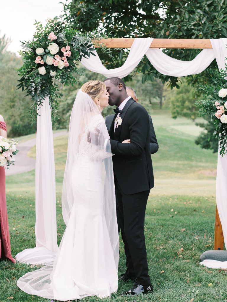 outdoor wedding at Bretton woods