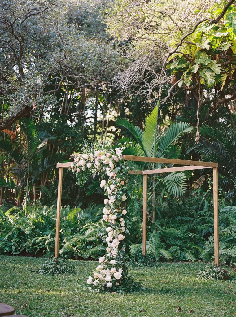 villa woodbine wedding ceremony