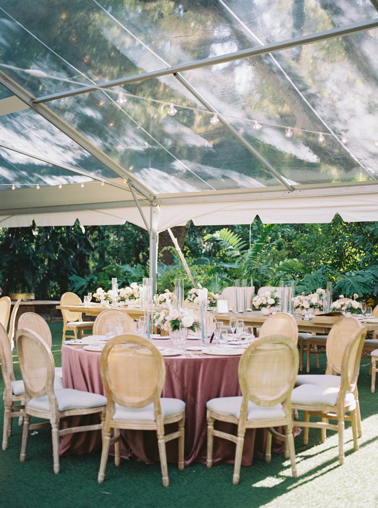 villa woodbine reception by claire duran