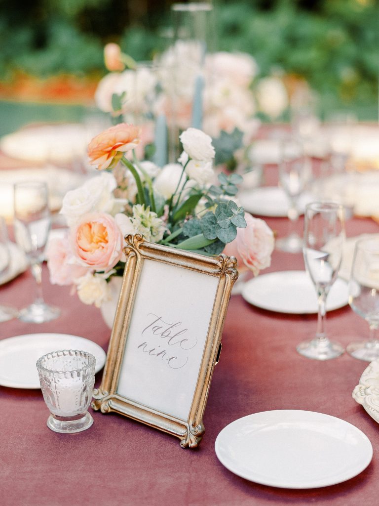 wedding reception at villa woodbine