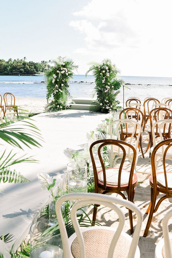 casa de campo beach ceremony