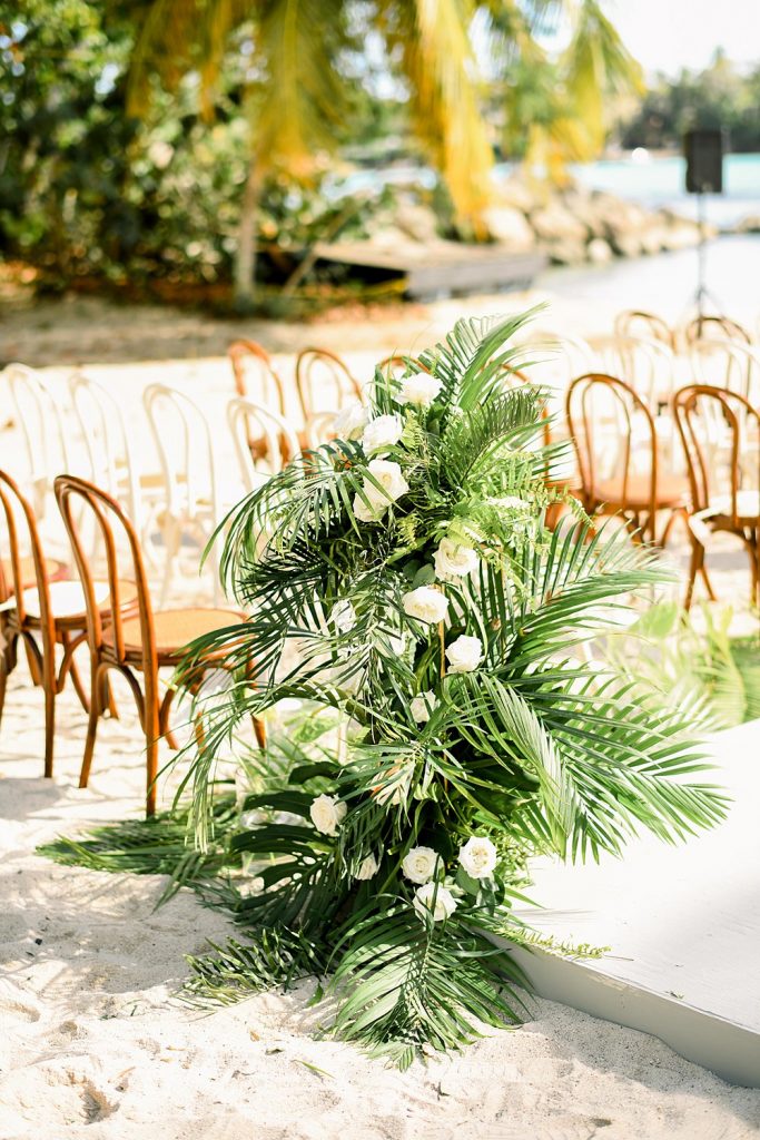 tropical wedding in dominican republic