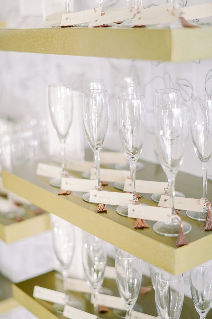 placecards casa de campo wedding by claire duran
