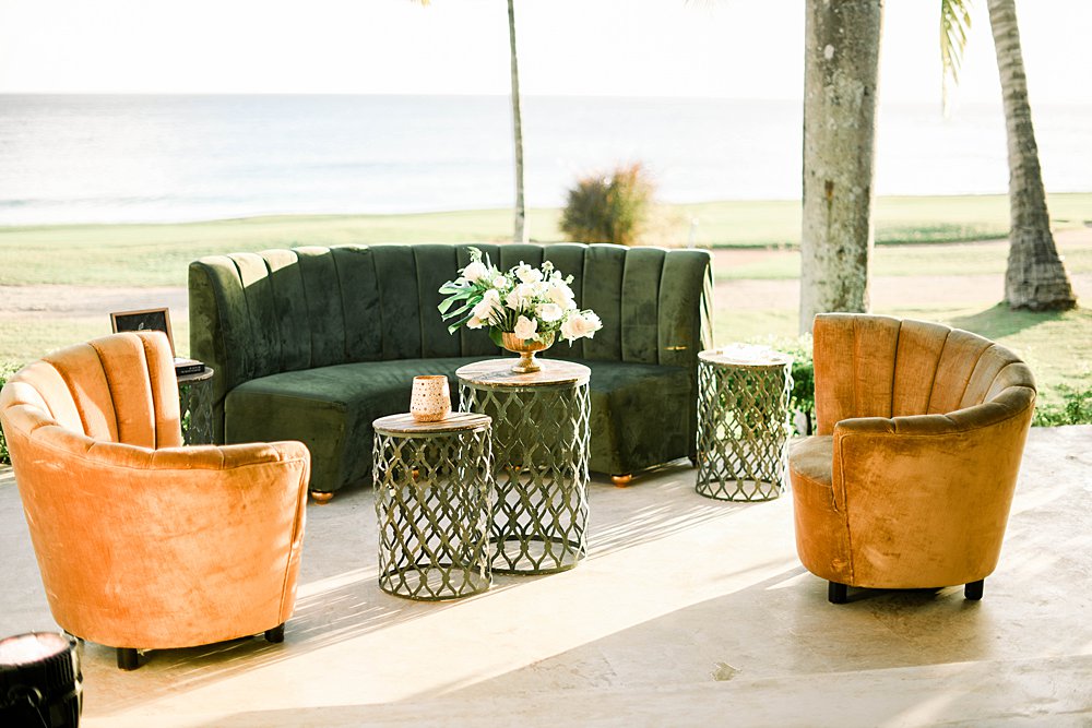 lounge area casa de campo wedding