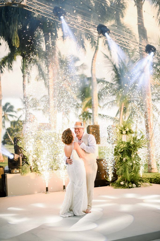 first dance casa de campo wedding