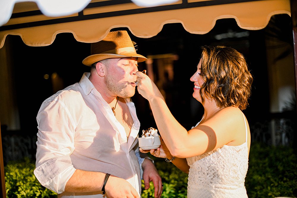 first scoop wedding cake alternative