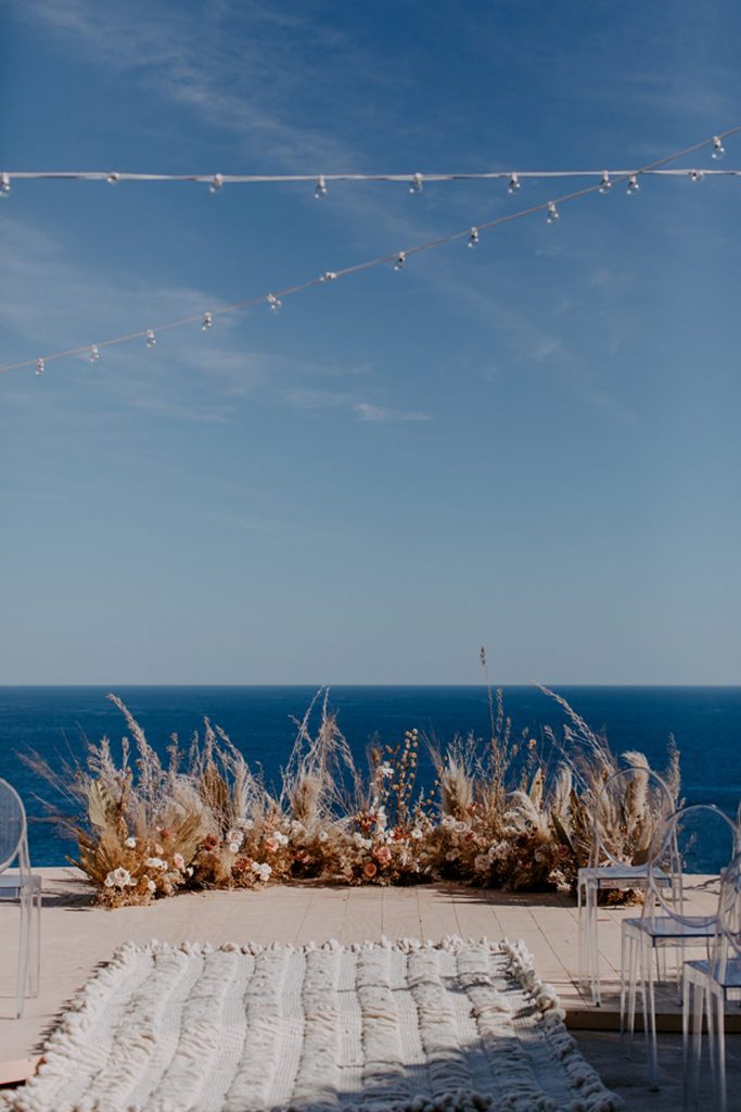 destination wedding bohemian cabo