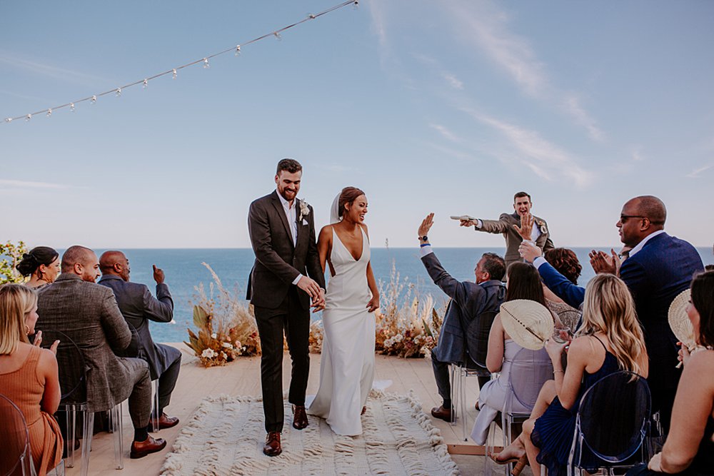 wedding ceremony cabo in villa la roca