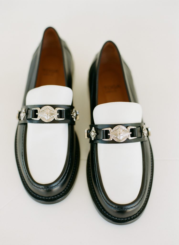 fashion forward groom attire