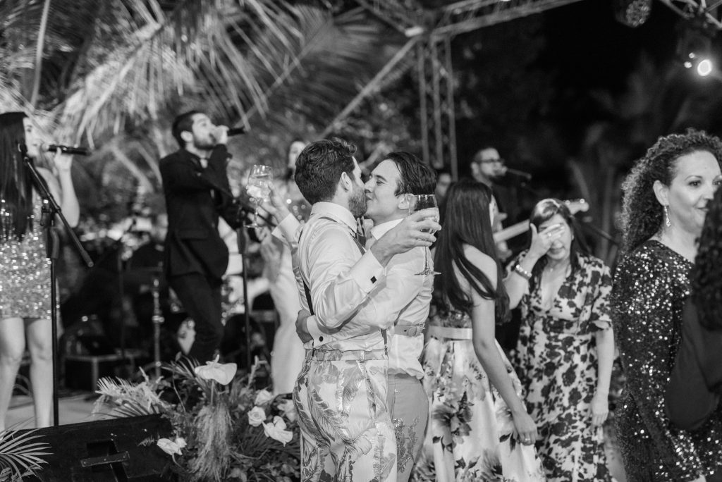 dancefloor in  casa de campo wedding