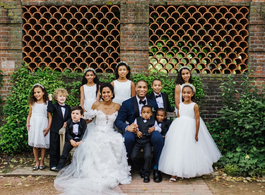 children wedding party