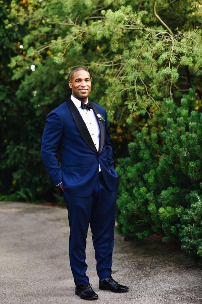 navy blue tux inspiration
