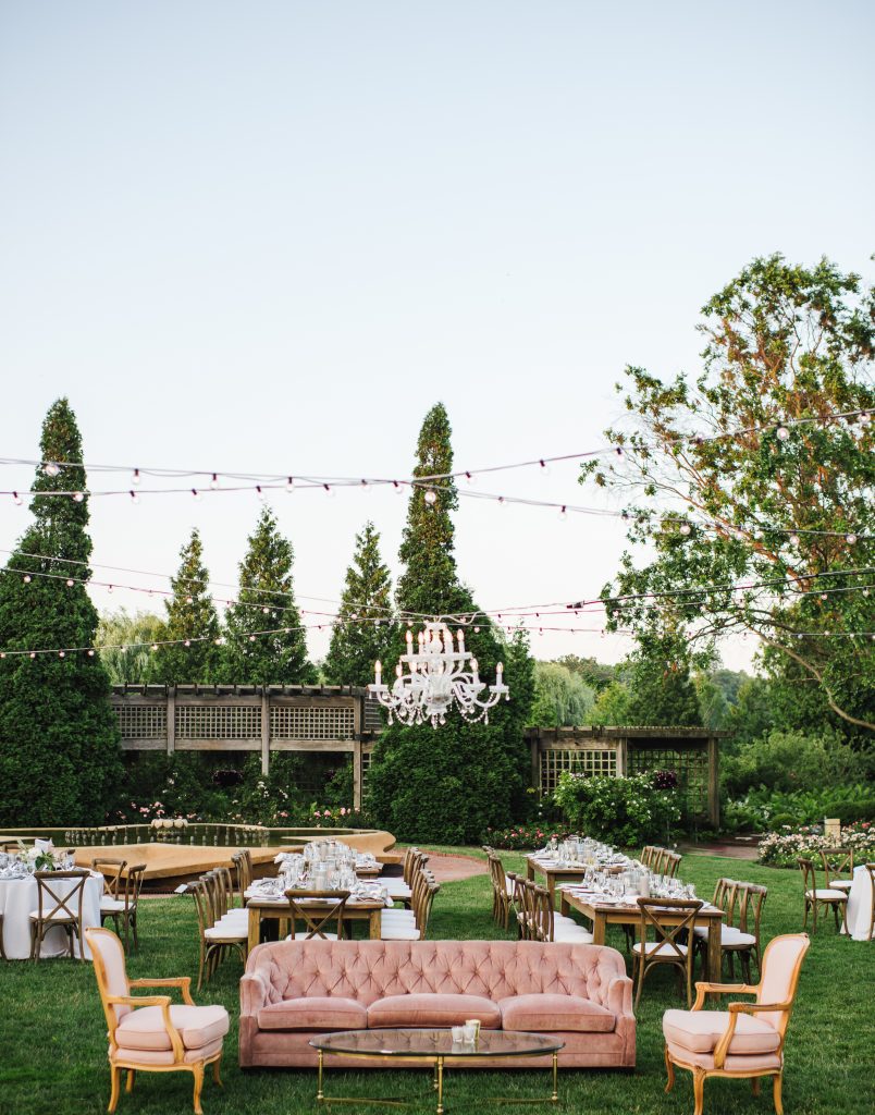 outdoor garden wedding chicago
