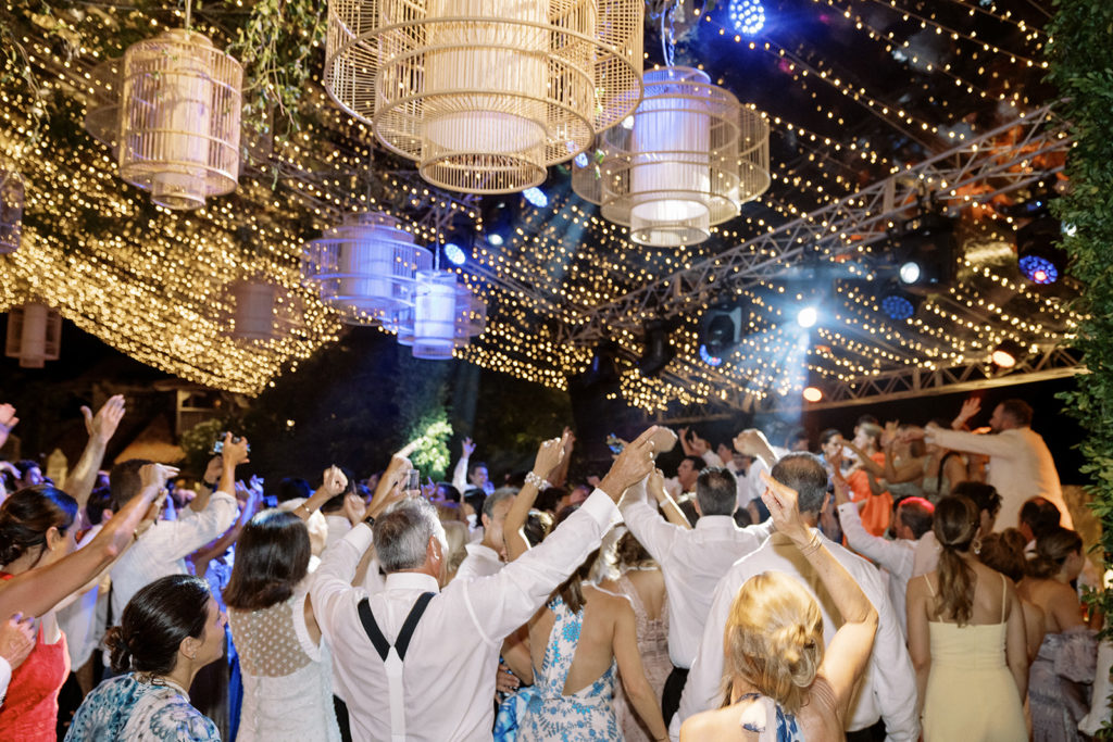 wedding reception in altos de chavon