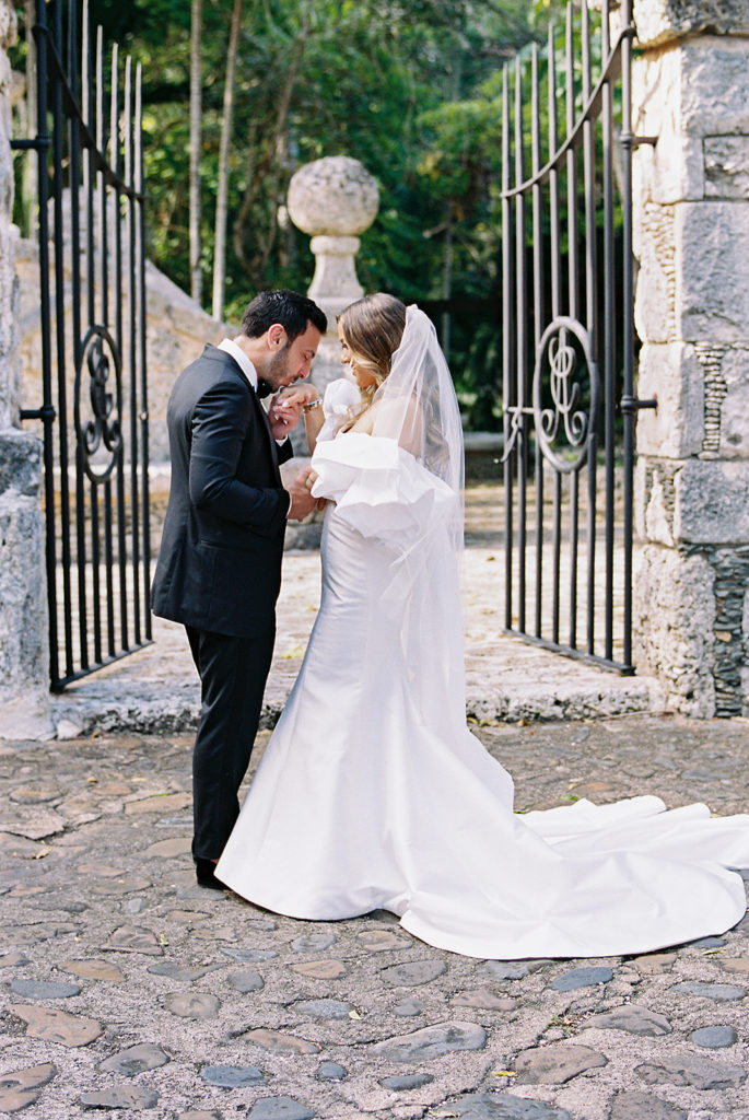 first look destination wedding