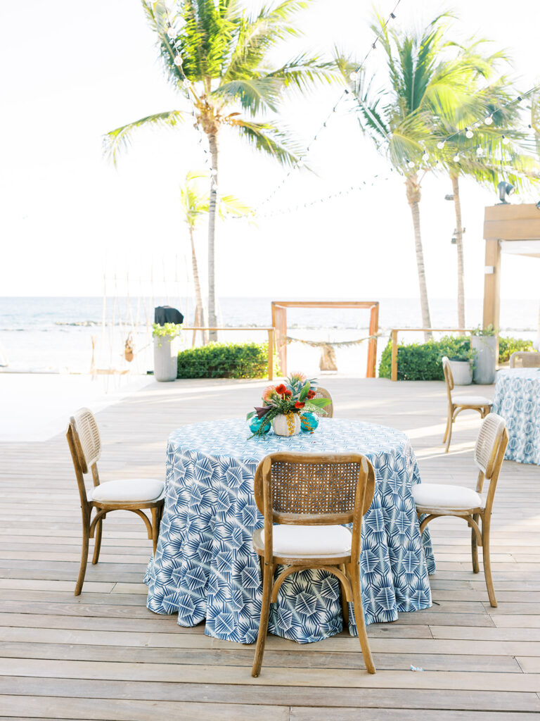 welcome party in casa de campo by claire duran weddings & Events