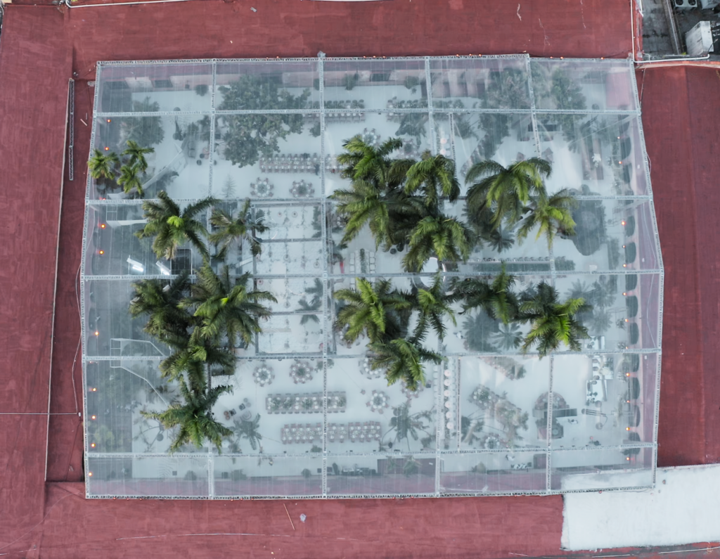 Reception Aerial Shot Zona Colonial