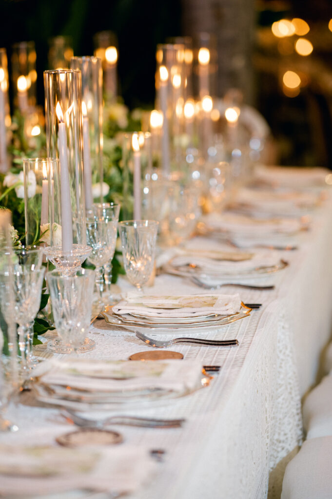 white wedding decoration