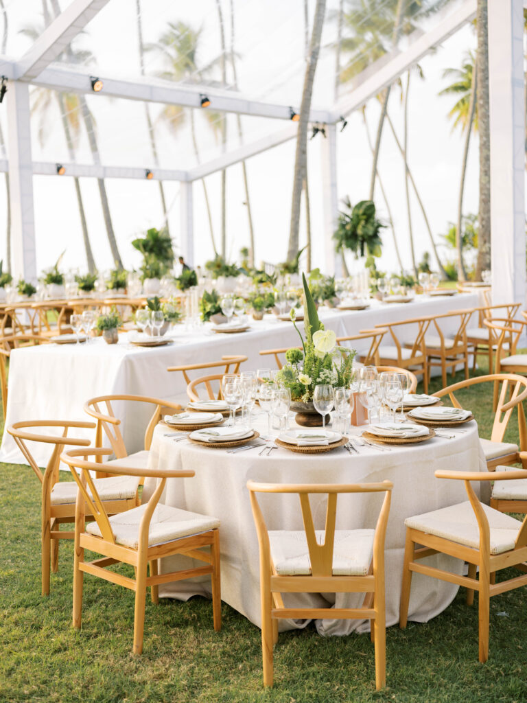 wedding reception at samana
