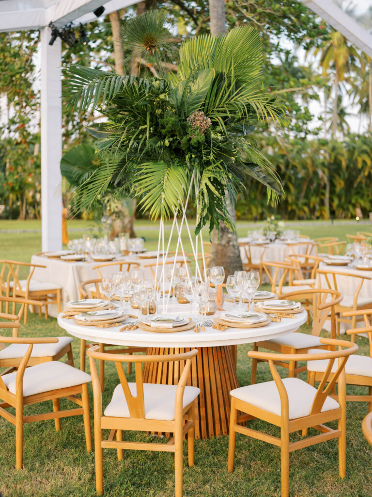 tropical wedding by claire duran