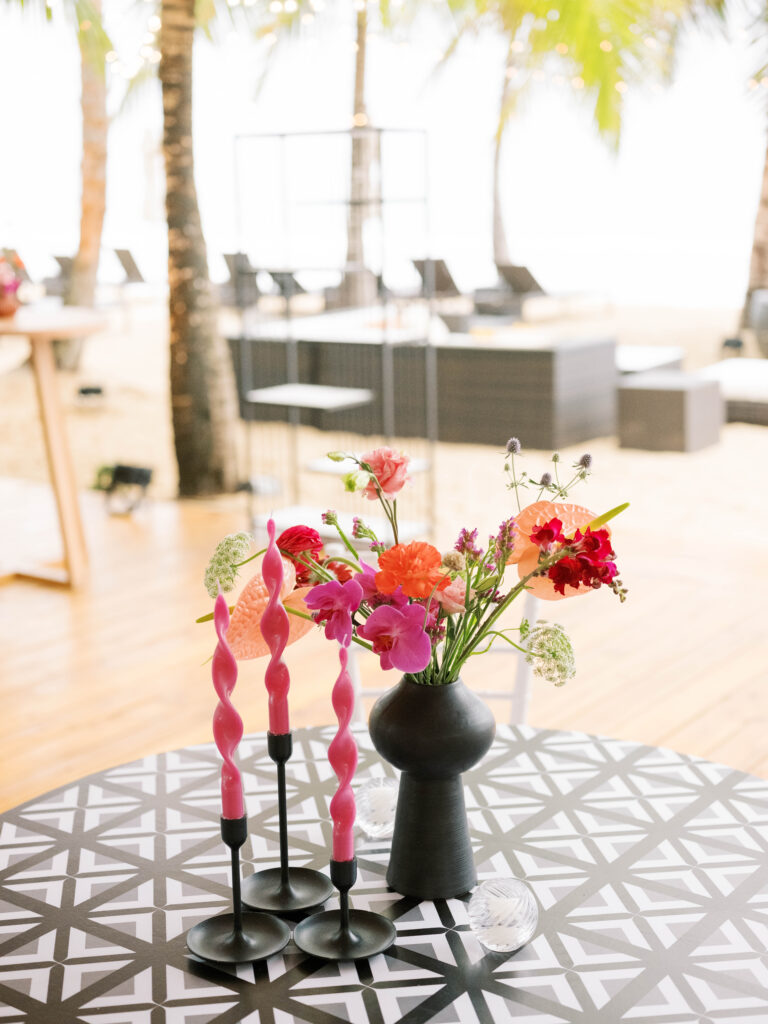 tropical wedding by claire duran