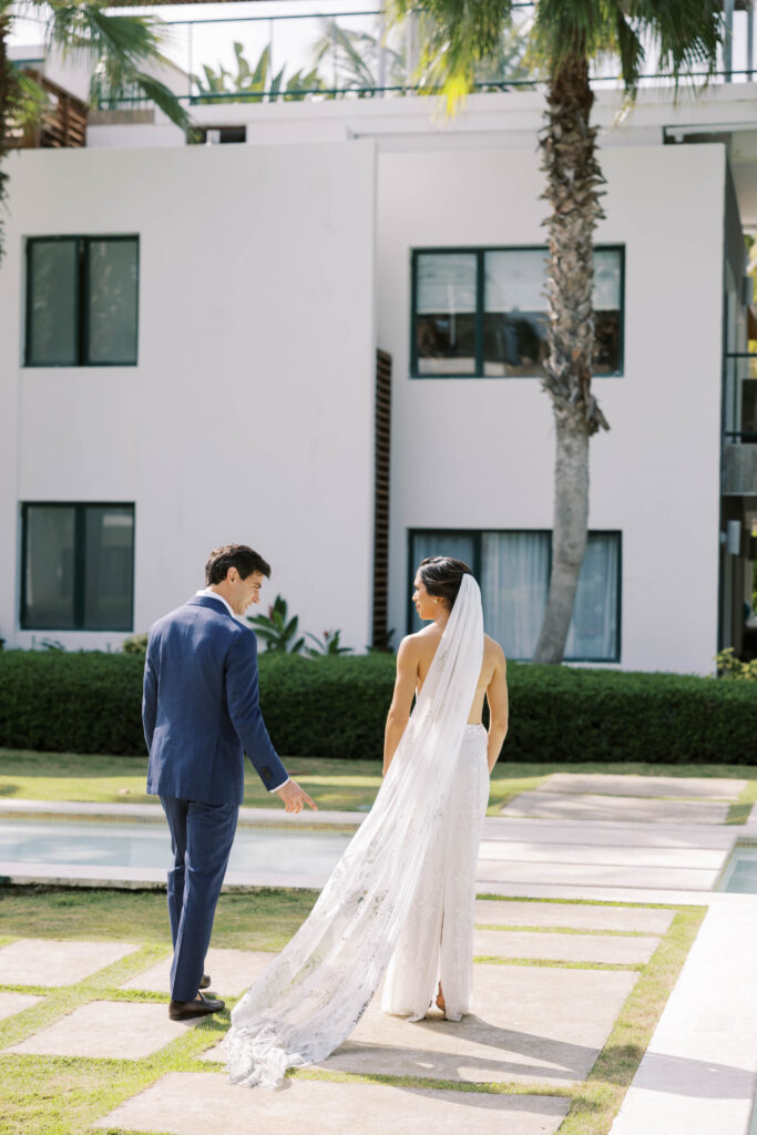 tropical wedding by claire duran