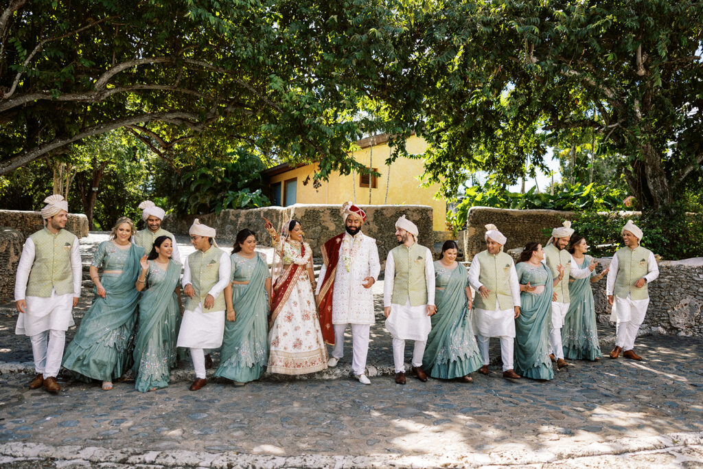 Indian wedding in the Dominican Republic