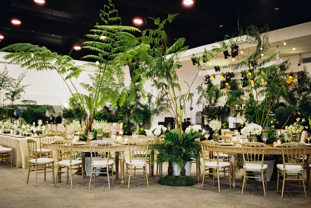 Jungle vibes wedding