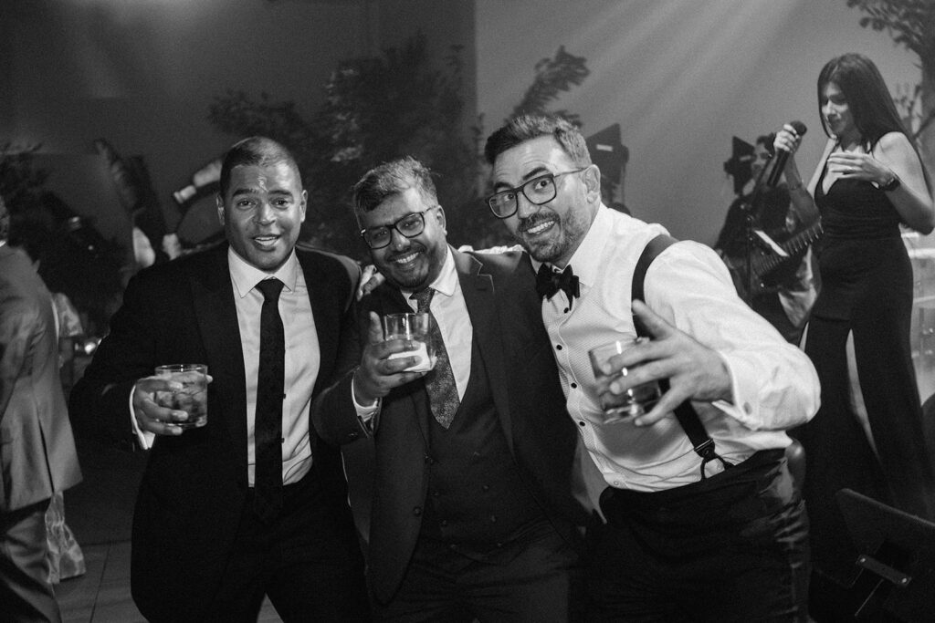 Casa de campo wedding guests