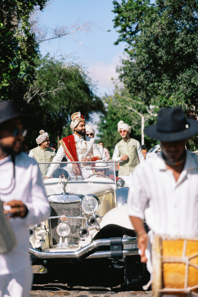 Altos de chavon wedding baraat
