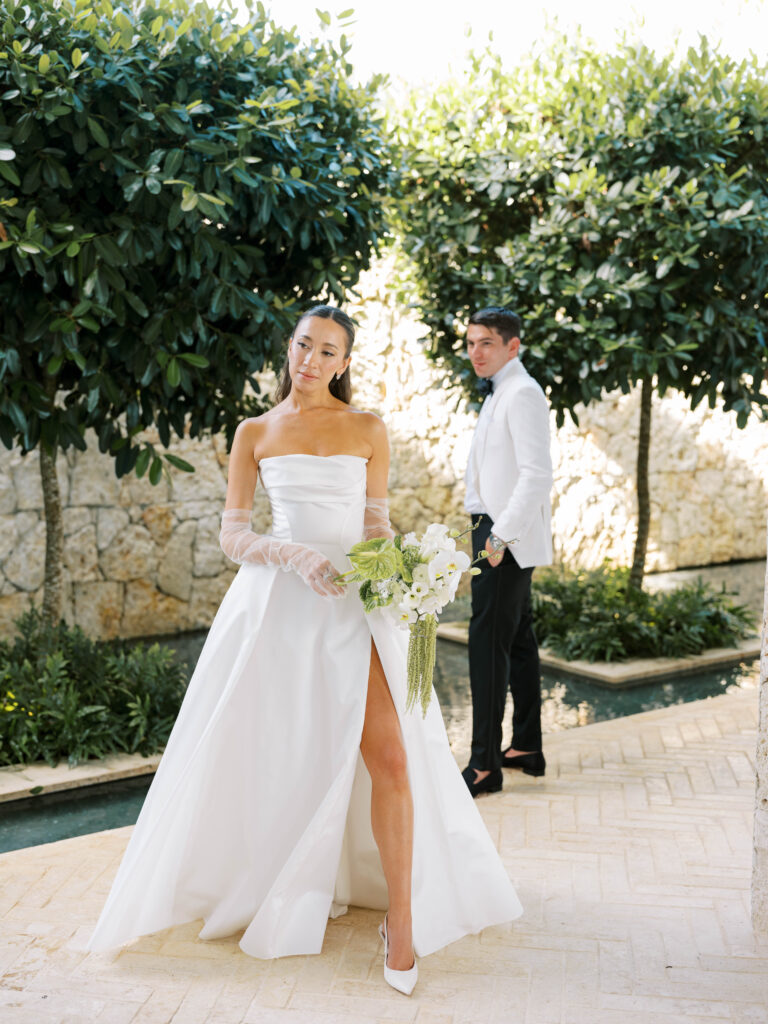 couples stylish wedding photoshoot