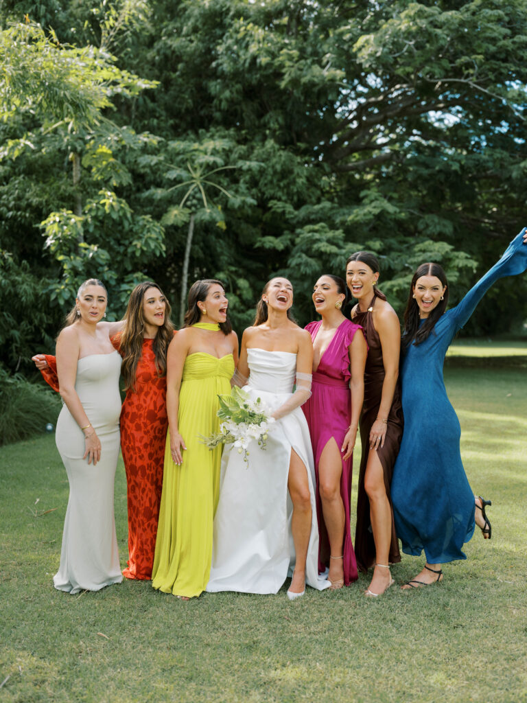 bridesmaids photoshoot