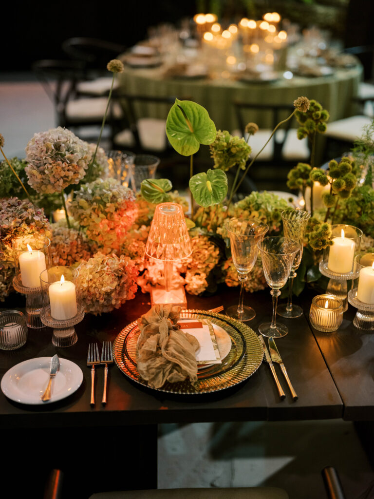 destination wedding ambient lighting